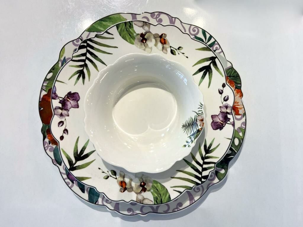 TROPİK 4 KİŞİLİK 16 PARÇA YEMEK TAKIMI