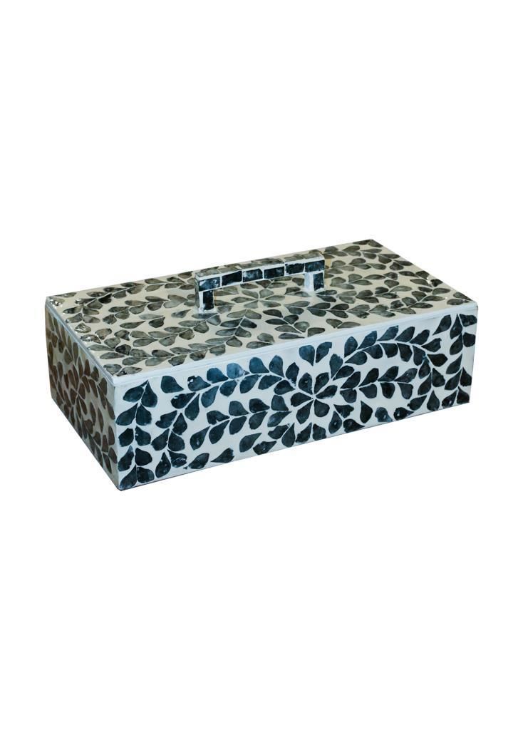 SEDEF KUTU/DEKOR 34X18CM