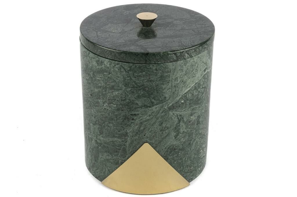YEŞİL GOLD MERMER DEKOR KUTU 13X16CM