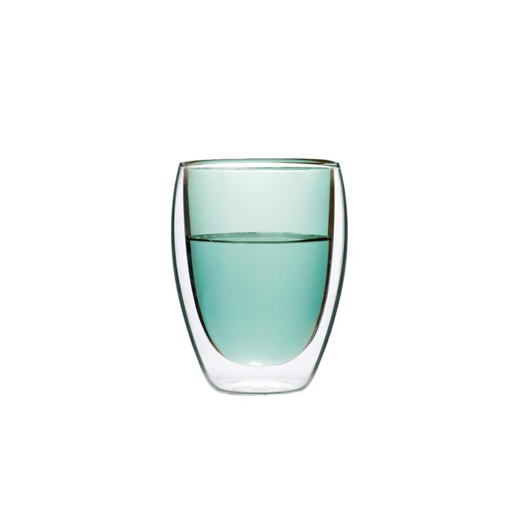 YEŞİL ÇİFT CİDARLI UZUN BARDAK 350ML