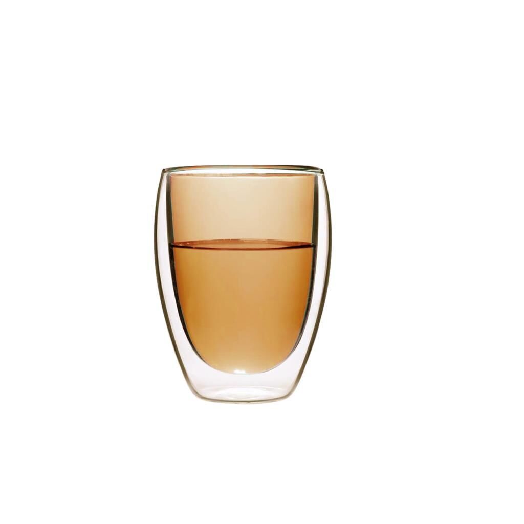TURUNCU ÇİFT CİDARLI UZUN BARDAK 350ML