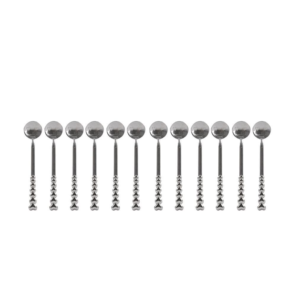 EMOJİ DESEN 12'Lİ ÇAY KAŞIK