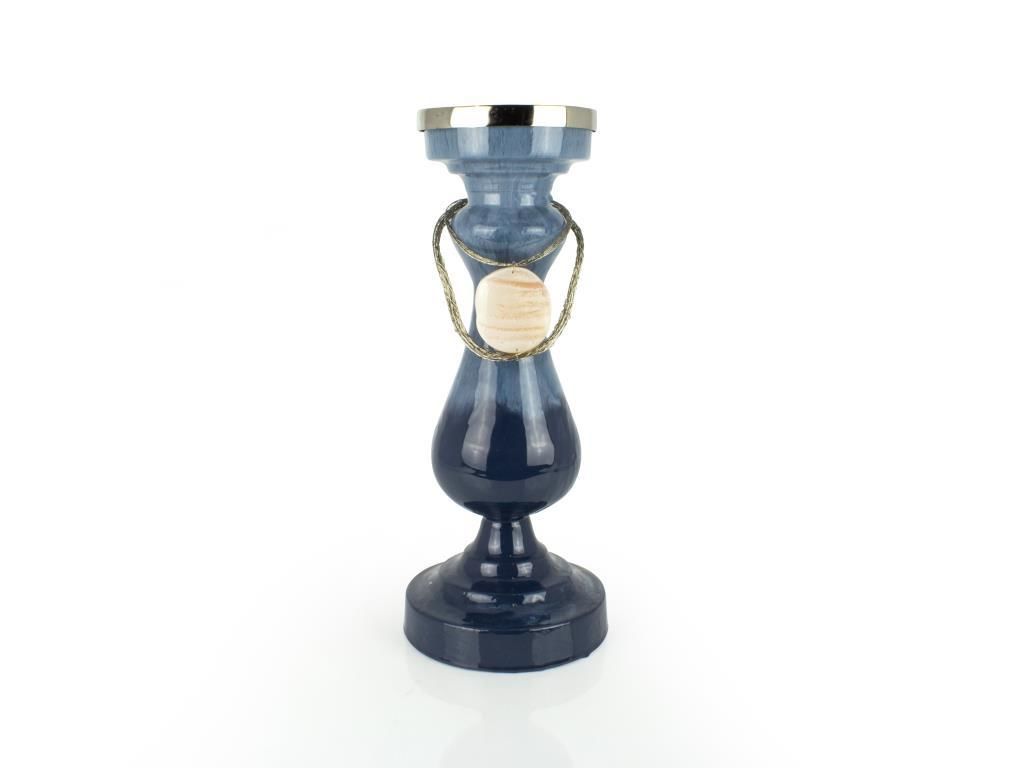 RAKKAS MAVİ MUMLUK 38CM