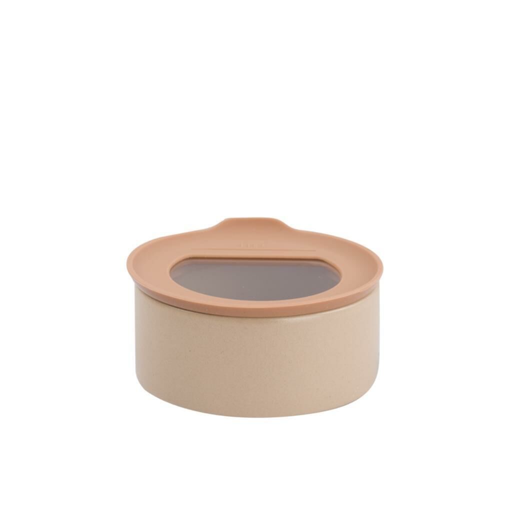 FIKA ONE SERAMİK SAKLAMA KABI PEMBE 600ML
