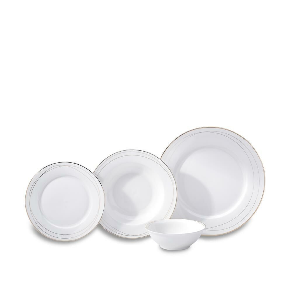 8379 PERLA COLLECTION 60 PARÇA 12 KİŞİLİK YEMEK TAKIMI YUVARLAK