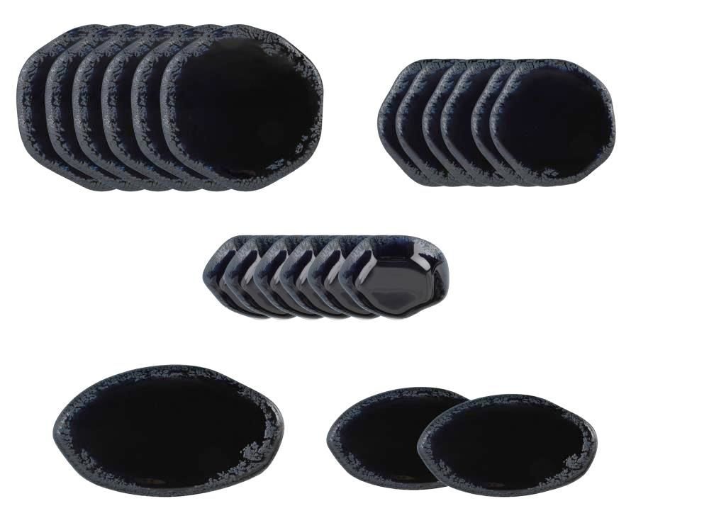 ETHOS ROOT BLUE 6 KİŞİLİK YEMEK TAKIMI