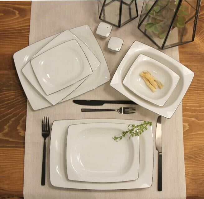 PLATİN 57 PARÇA 12 KİŞİLİK YEMEK TAKIMI