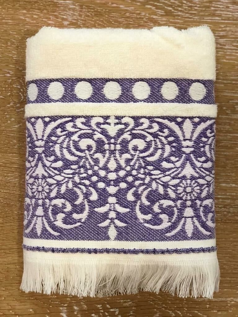 MİDYE HAVLU MOR 50X90CM