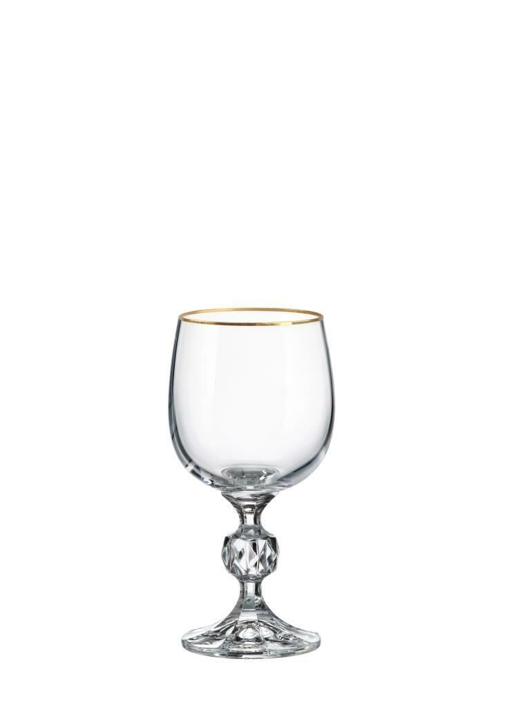 CLAUDIA ALTIN YALDIZLI TEKLİ KADEH 190ML