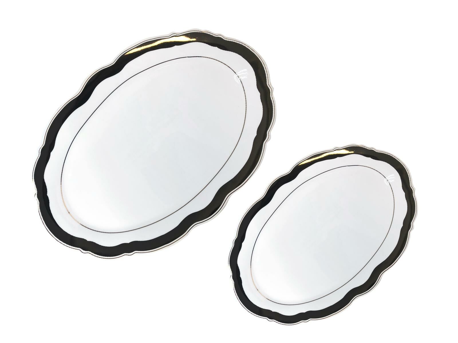 WAVES 2'Lİ OVAL SERVİS TABAK