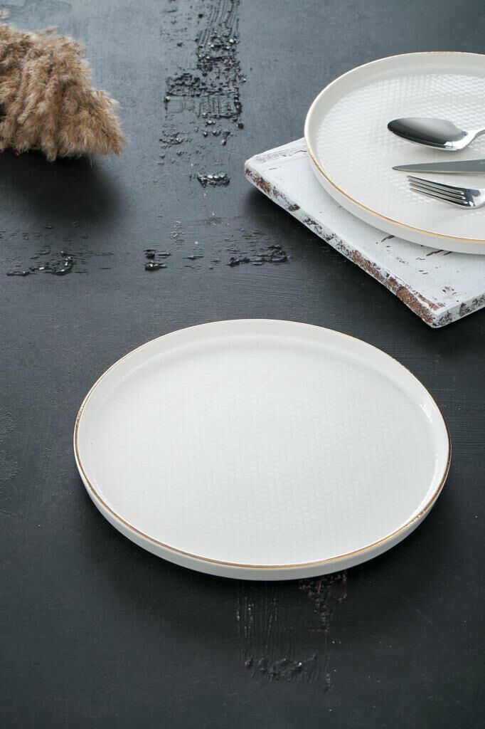 NORDIC PURE WHITE İSTANBUL SERVİS TABAK 26CM