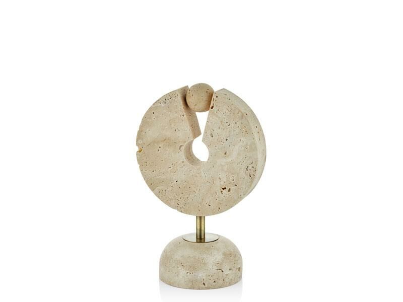 EVZA MERMER TRAVERTEN KİLİT KAİDELİ DEKOR 29CM