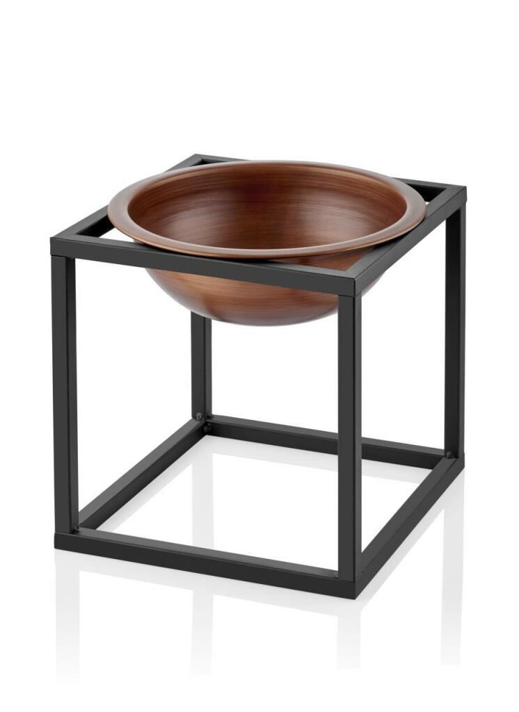BAKIR-SİYAH GALVENİZ ÇİÇEKLİK/DEKOR 43X43CM