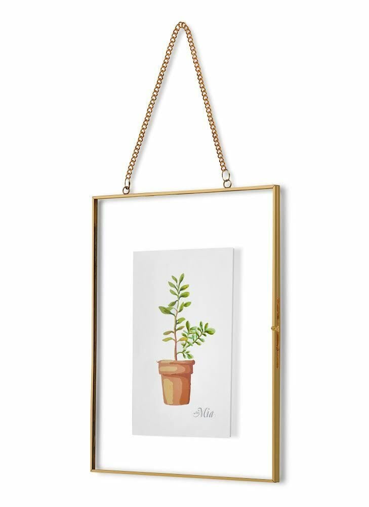 BRASS ALTIN ASKILI ÇERÇEVE/DEKOR 25X20CM