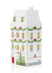 DEKORATİF LED IŞIKLI YILBAŞI EVİ 11X9X22CM