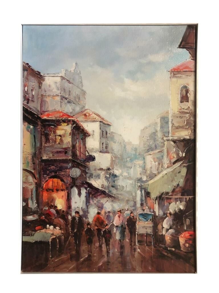 EL YAPIMI YAĞLI BOYA TABLO