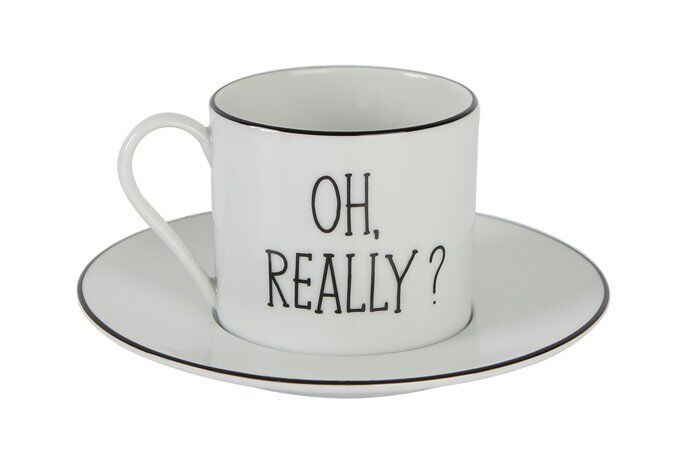 BE HAPPY ÇAY FİNCANI(OH REALLY)