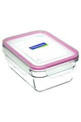 GLASSLOCK DİKDÖRTGEN SAKLAMA KABI 1730ML
