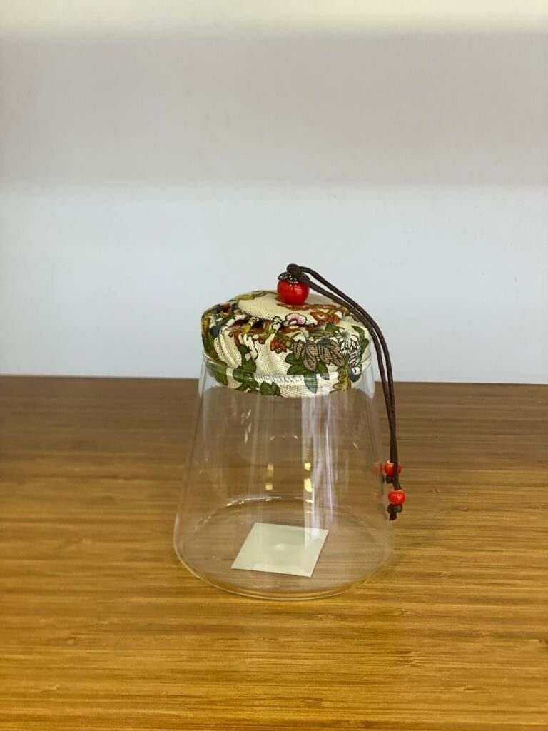 BEYAZ KAPAKLI CAM KAVANOZ 300ML