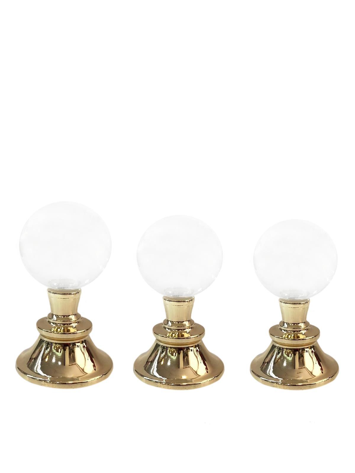 ALTIN TOP 3'LÜ KRİSTAL KÜRE