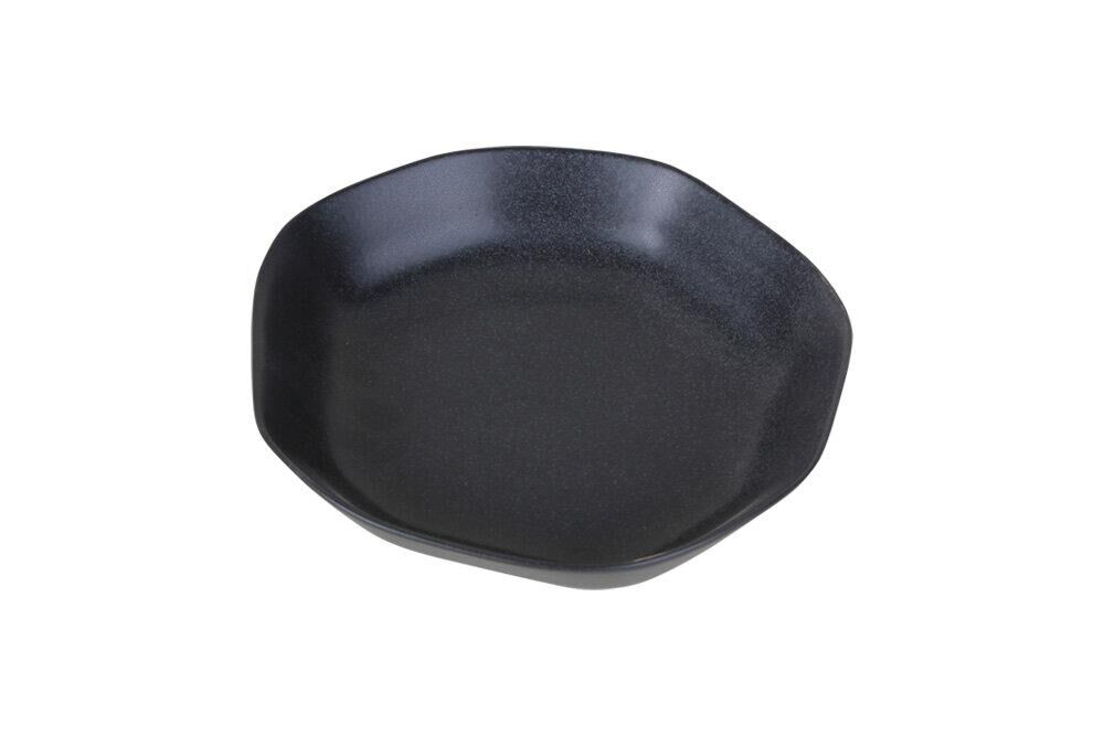 PURE SEASONS SİYAH ÇUKUR TABAK 21CM