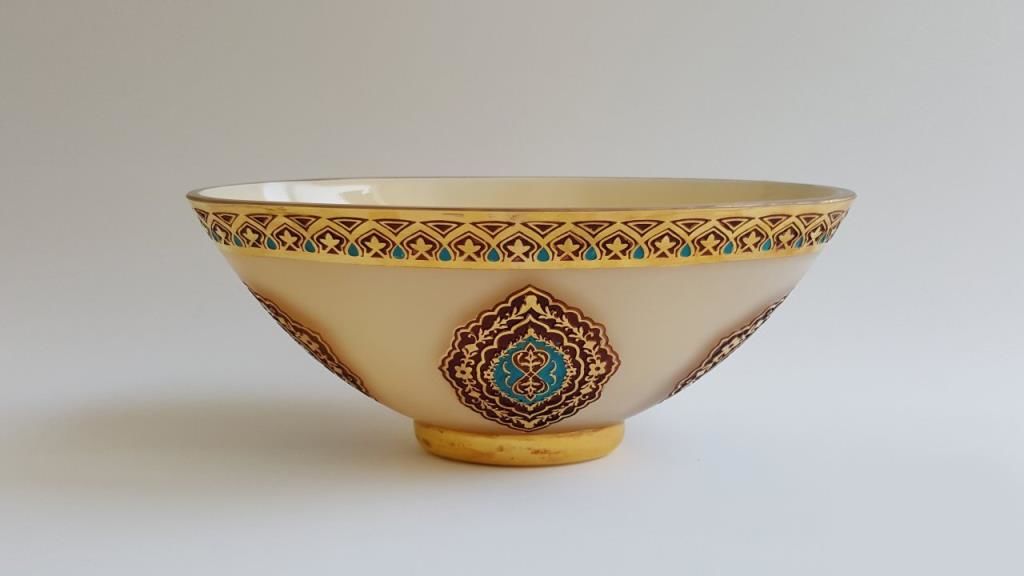 OSMANLI FİRUZE KREM KÜÇÜK GONDOL