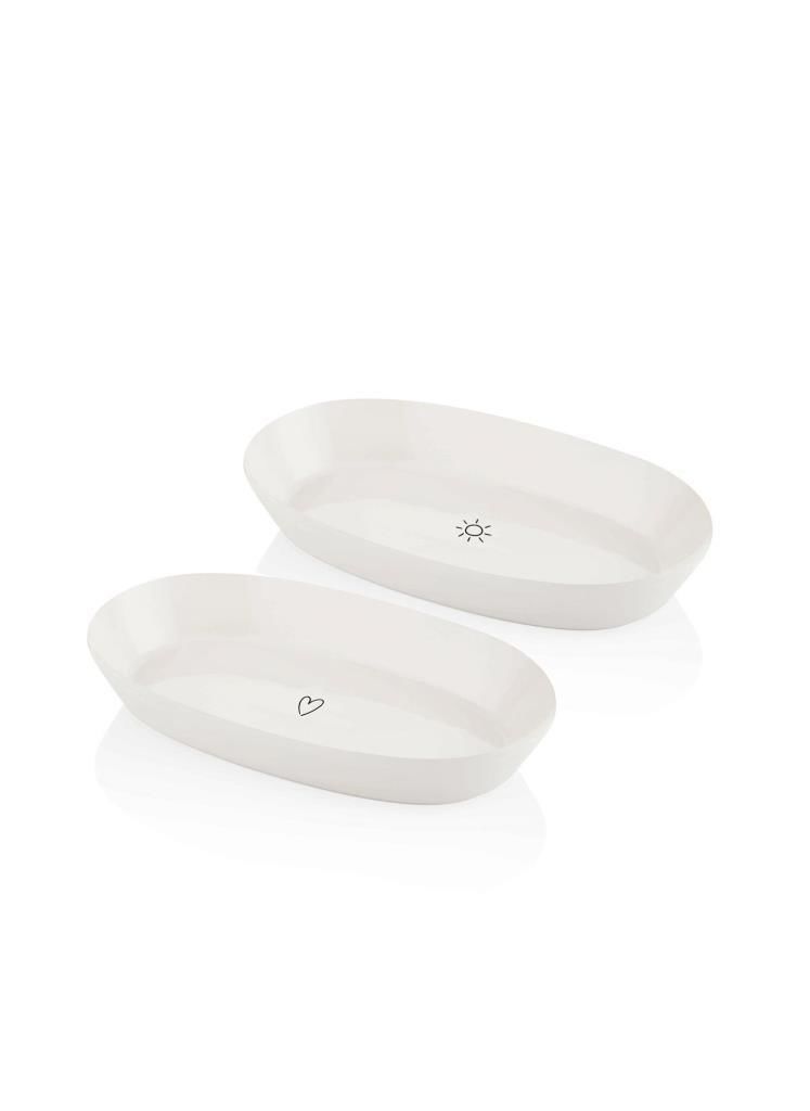 SUMMERTIME 2'Lİ OVAL SERVİS TABAK 26CM