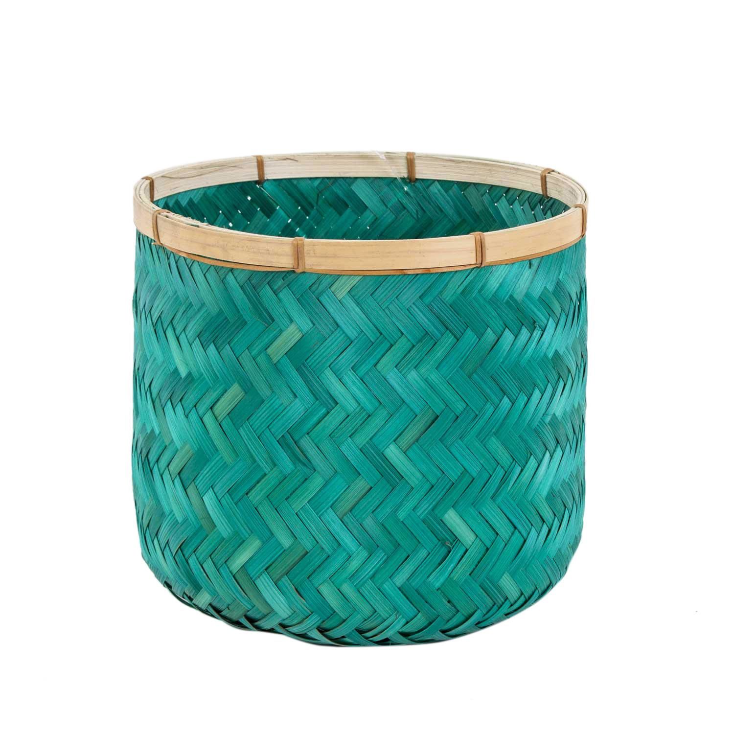 YEŞİL BAMBU SEPET 20cm