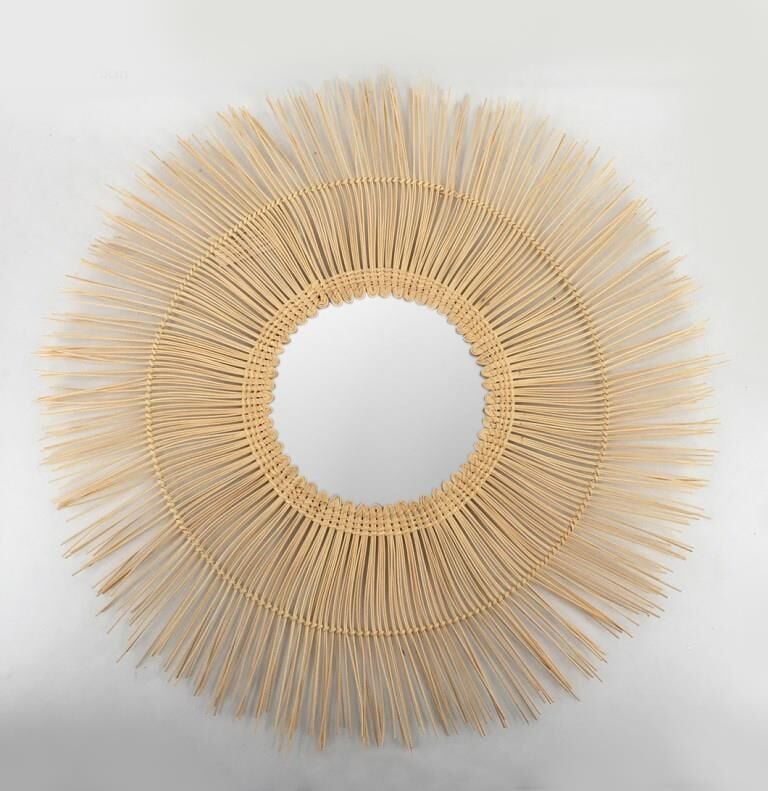RATTAN DEKORATİF AYNA