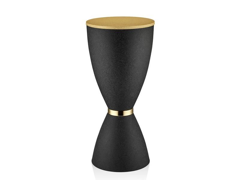 SETA TEXTURED DARK GOLD KONİK SEHPA/DEKOR 70CM
