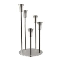 TIFFANY GÜMÜŞ 5'Lİ MUMLUK