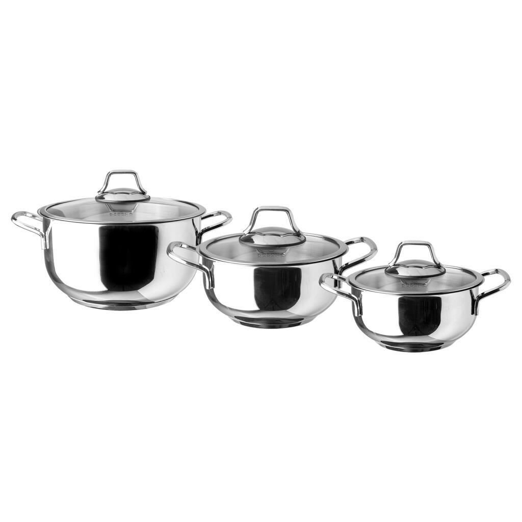 ATLANTIK MIDI 6 PARÇA TENCERE SET