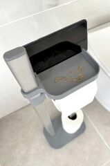 SUI TUVALET KAĞITLIK GRİ