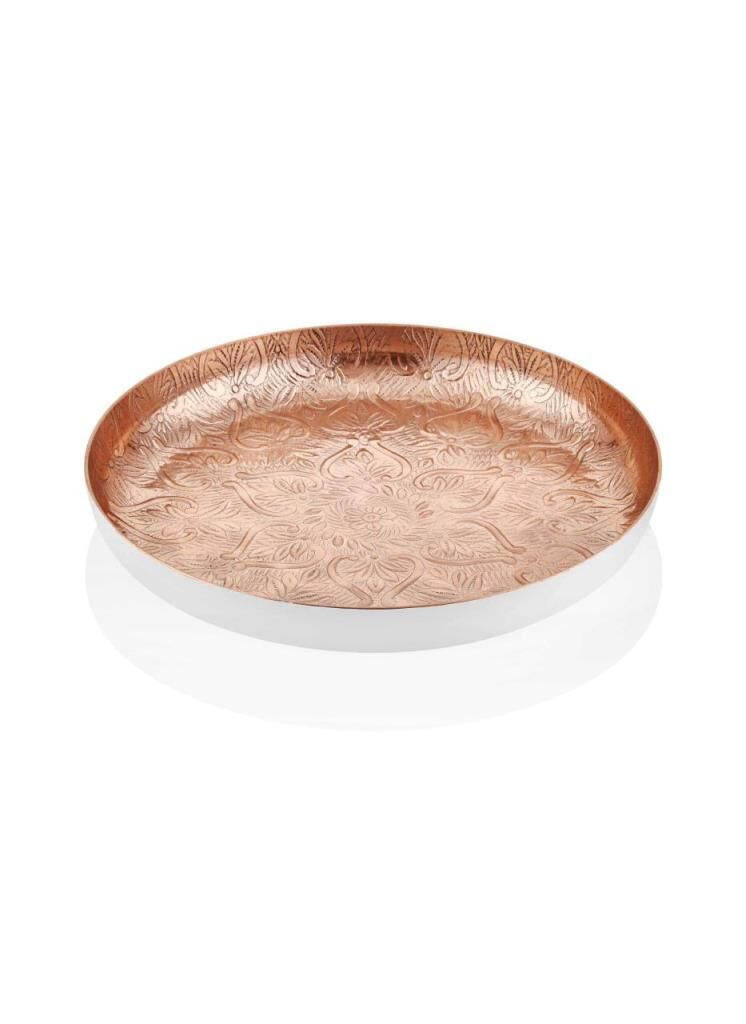 DUGGAL BAKIR TEPSİ DEKOR 33CM