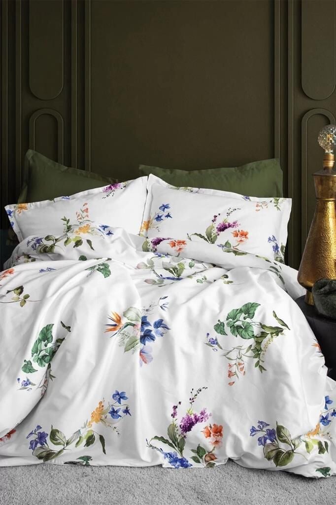 POEME 300TC DIJITAL BASKI SATEN ÇİFT KİŞİLİK NEVRESİM TAKIMI