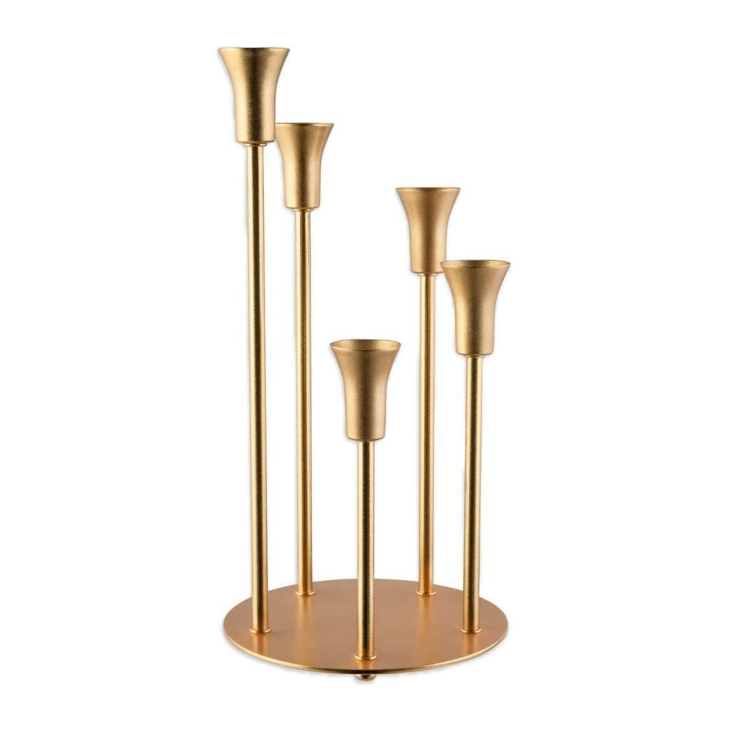 TIFFANY ALTIN 5'Lİ MUMLUK