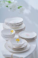 DE SANTIAGO 6 KİŞİLİK 24 PARÇA YEMEK TAKIMI