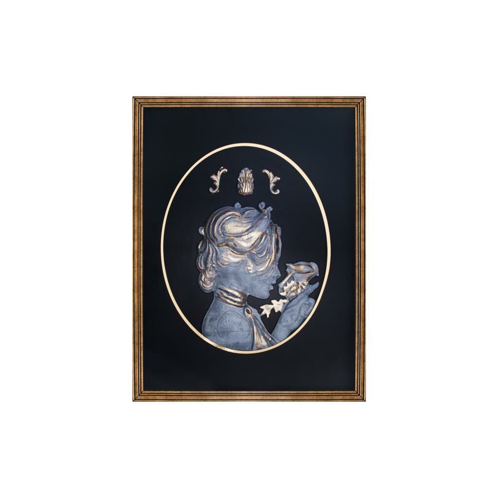 SİYAH ALTIN TABLO 80X103CM