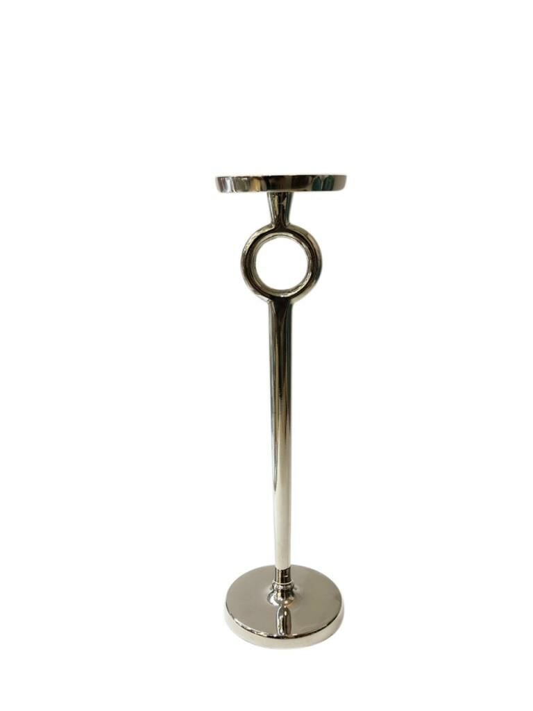 GÜMÜŞ HALKALI MUMLUK 34 cm