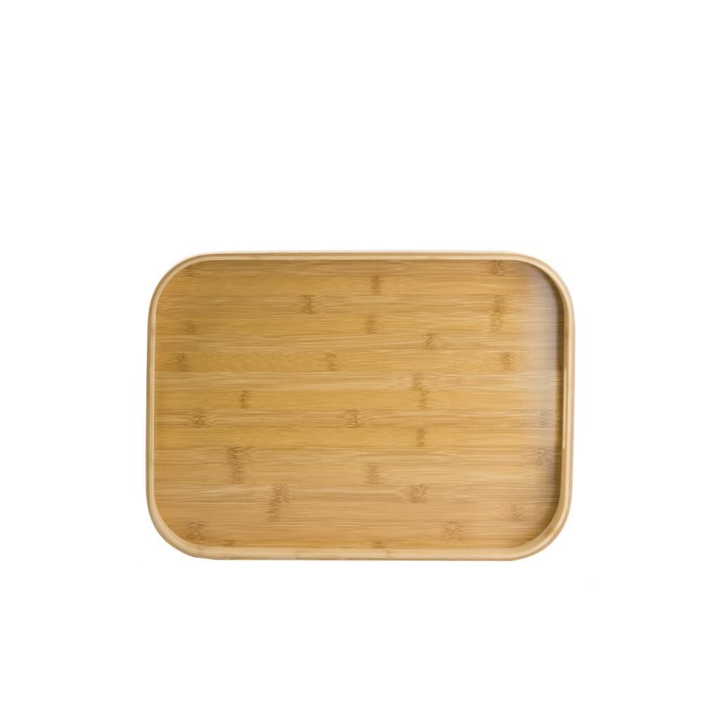 BAMBU DİKDÖRTGEN TEPSİ 33x22x4 CM