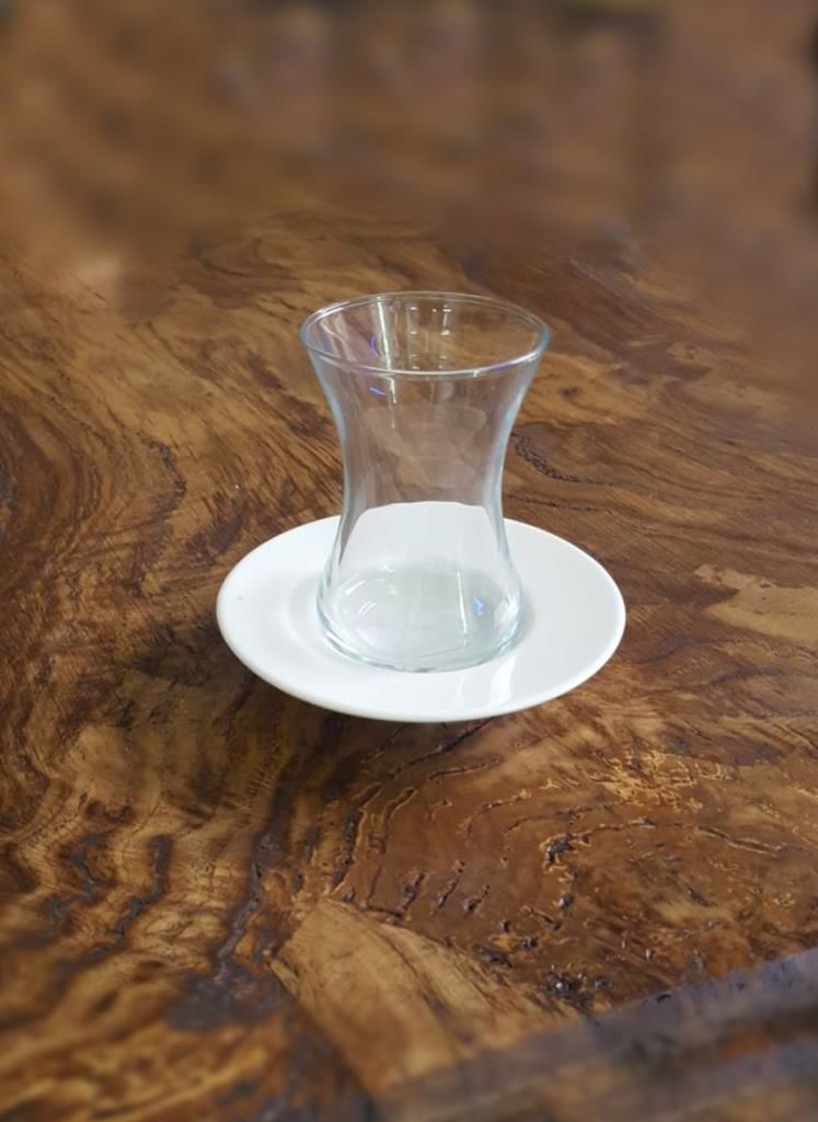 RİTA YUVARLAK PORSELEN 6'LI ÇAY TABAK