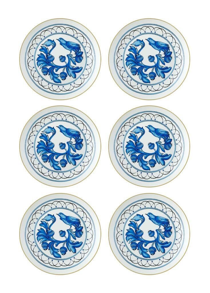 AZUL 6'LI PASTA TABAK