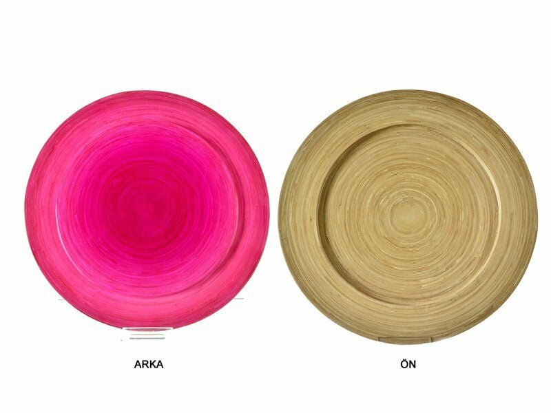MELANIE BAMBU TEPSİ/SUPLA/TABAK 32CM
