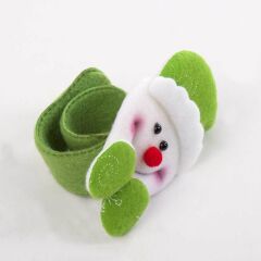 MAVİ NOEL BABA BİLEKLİK 8X21CM