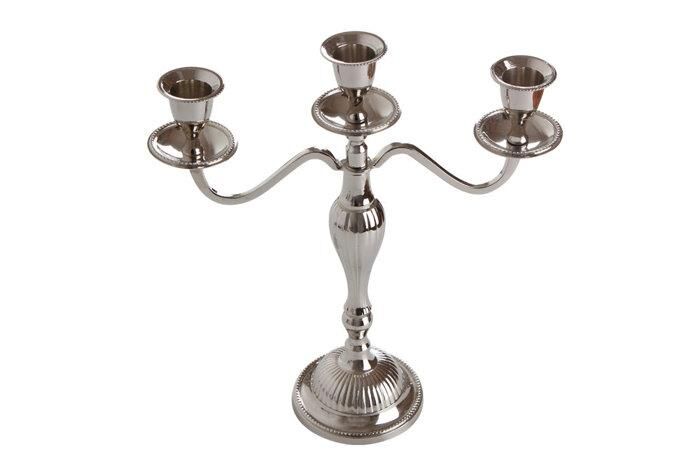 ARDEN GÜMÜŞ 3'LÜ MUMLUK 26cm