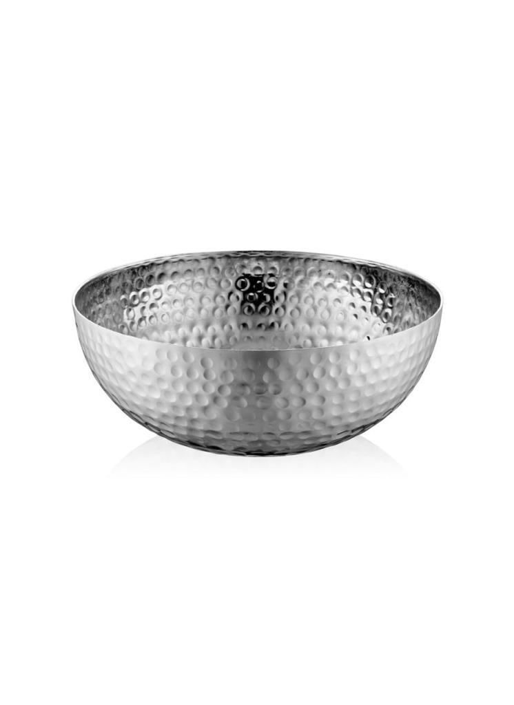 GÜMÜŞ KASE DEKOR 22CM