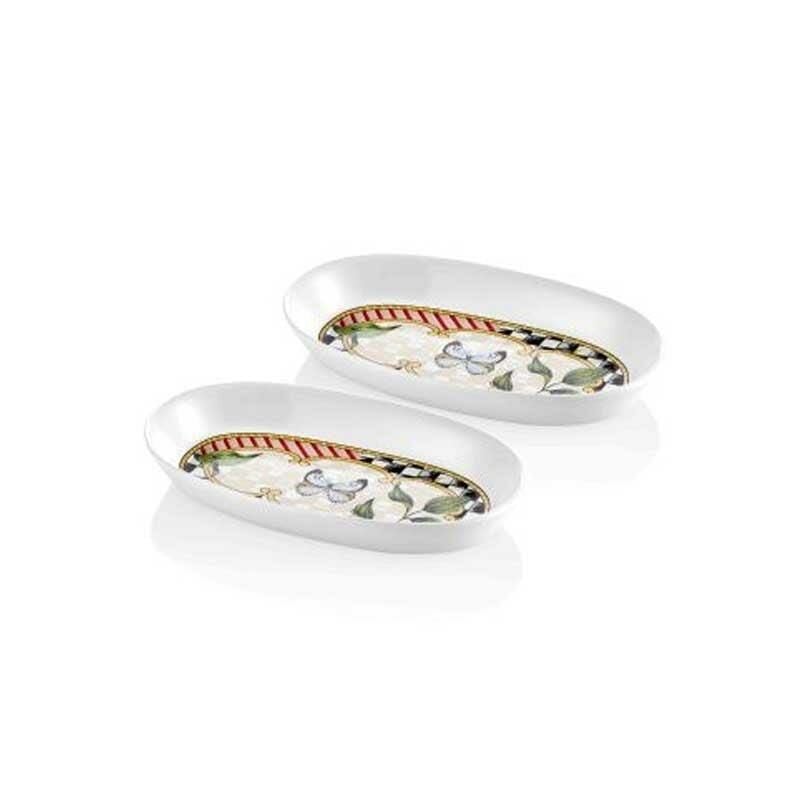 JARDİN 2'Lİ OVAL SERVİS TABAK 26CM