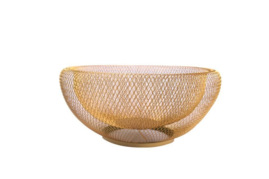 ALTIN MEYVE SEPETİ 29CM