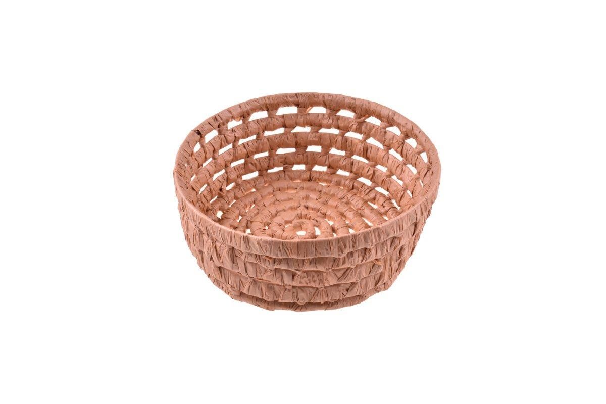 VİKAR - YUVARLAK HASIR SEPET 26CM