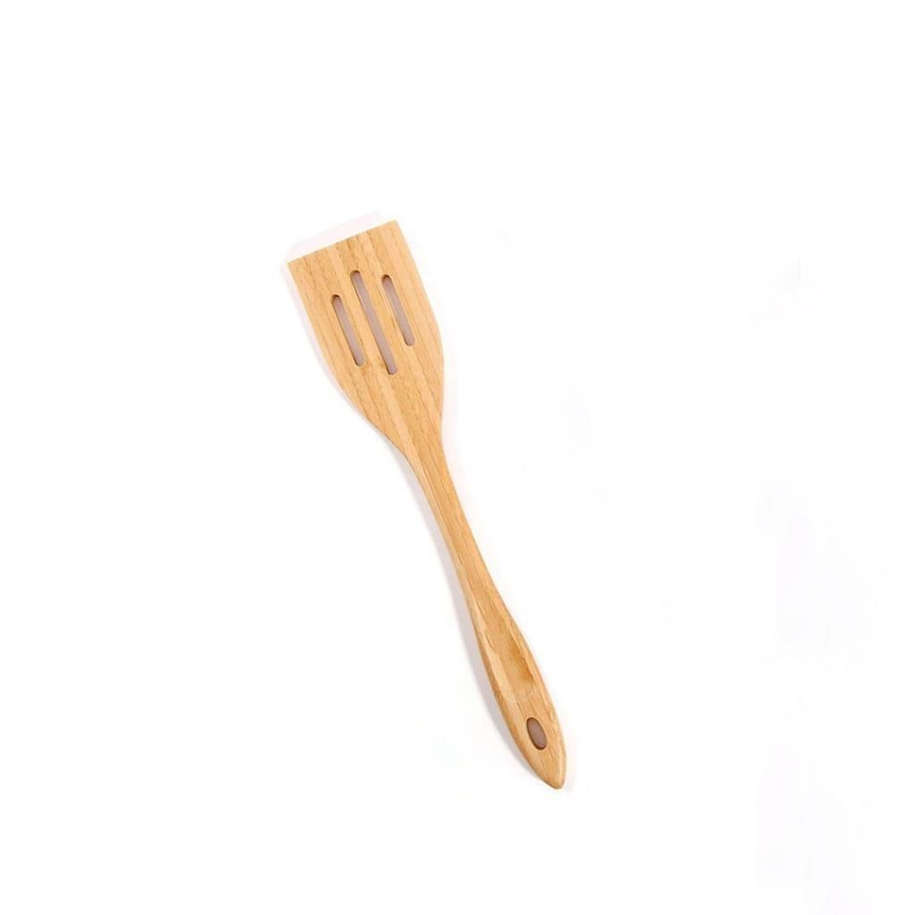 BAMBU DELİKLİ SPATULA 30CM